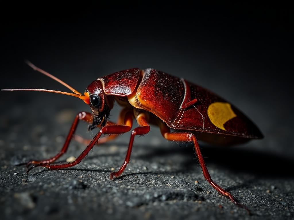 American Cockroach specimen photograph