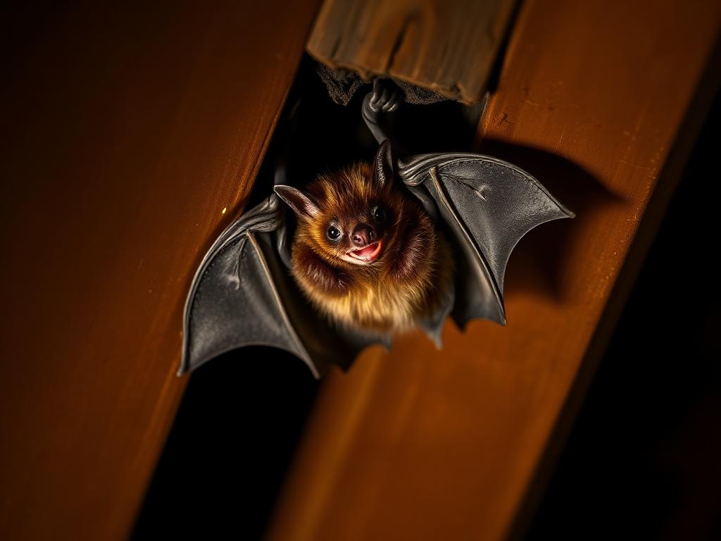 Bat specimen photograph — Hampton Roads pest identification