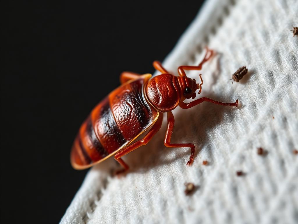 Bed Bug specimen photograph