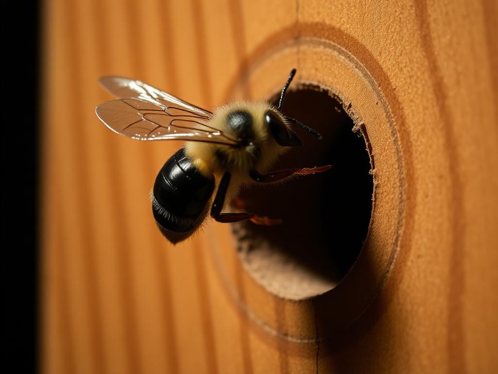 Carpenter Bee specimen photograph