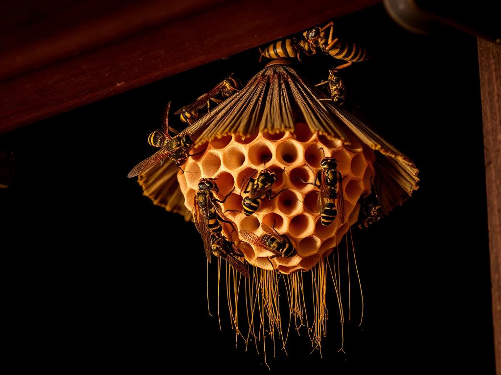 Paper Wasp specimen photograph — Hampton Roads pest identification