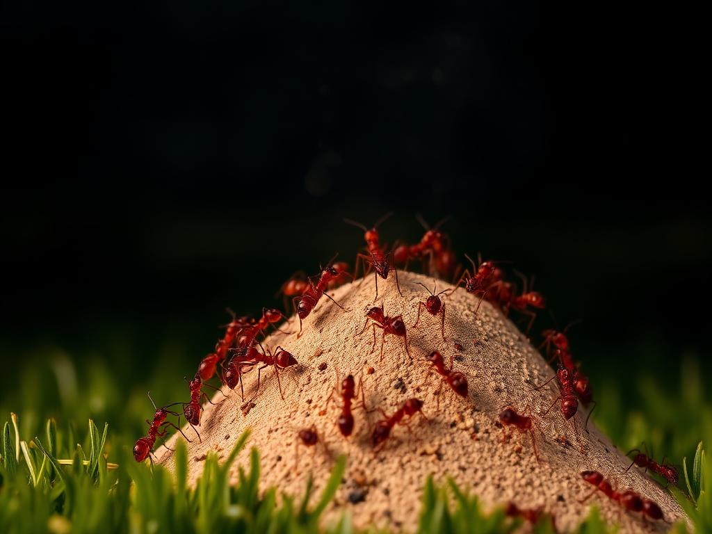 Red Imported Fire Ant specimen photograph
