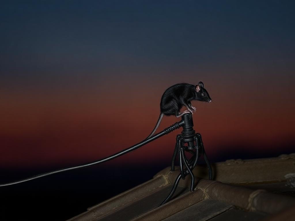 Roof Rat specimen photograph — Hampton Roads pest identification