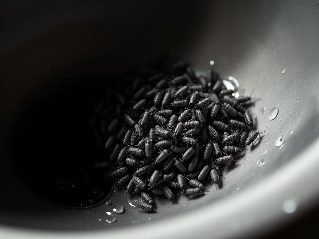 Springtail specimen photograph — Hampton Roads pest identification