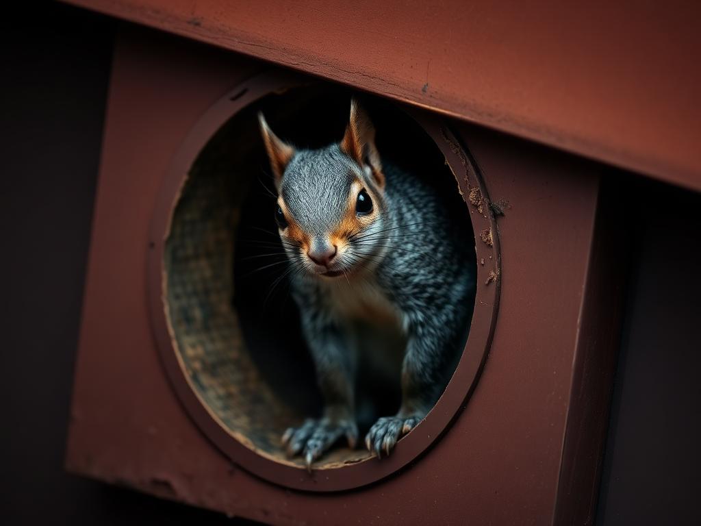 Squirrel specimen photograph — Hampton Roads pest identification